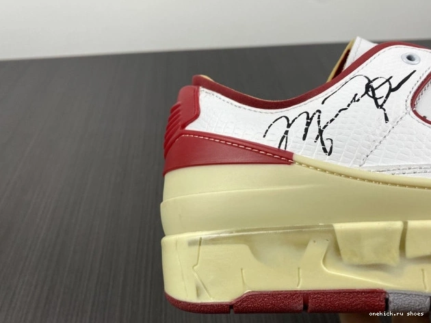 Cheap Red Low DJ4375-106 Off-White SP Jordan White Retro 2 0814